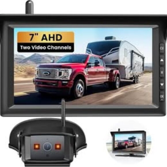 AUTO-VOX 7" HD Wireless Backup Camera for Furrion System - Picture 1 of 8